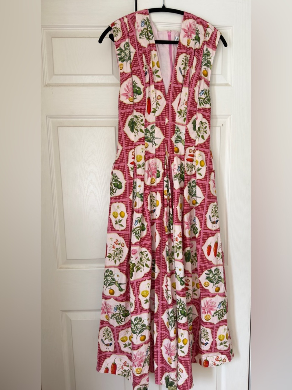 PALM. NOSSA Carter Dress 100% Cotton Poplin - Picture 3 of 6
